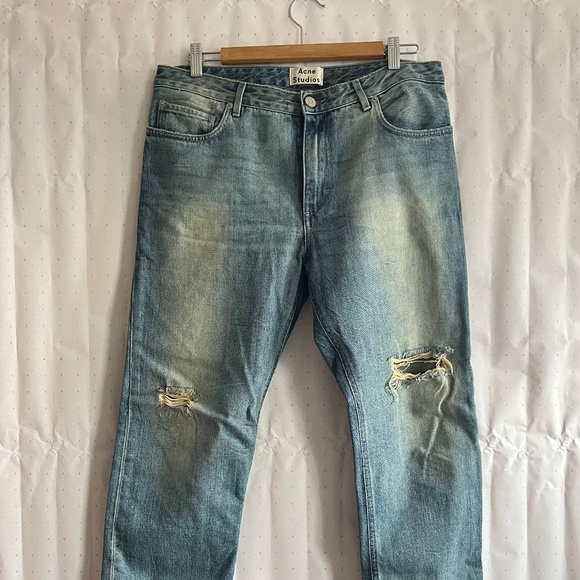 Acne Denim - Acne Studios Distressed Jean 32 38